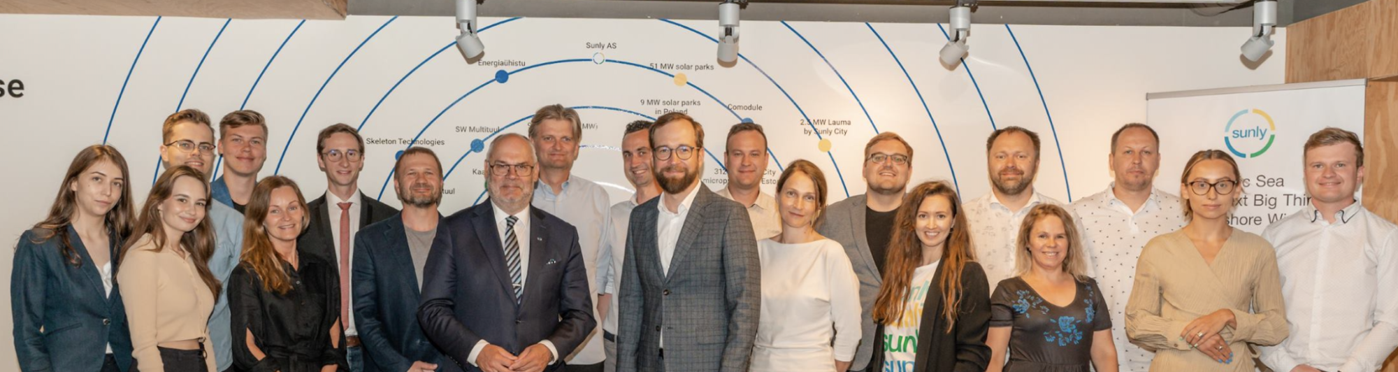 Estonian President pays a visit to Sunly & Cleantech Estonia 