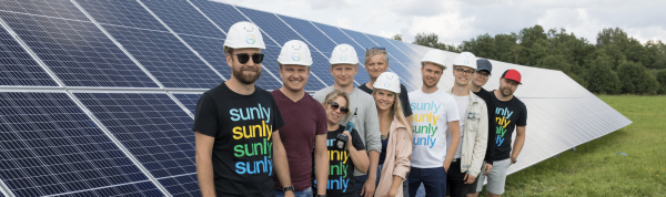 SEB financed the expansion of Sunly to Latvian and Lithuanian markets through green guarantees