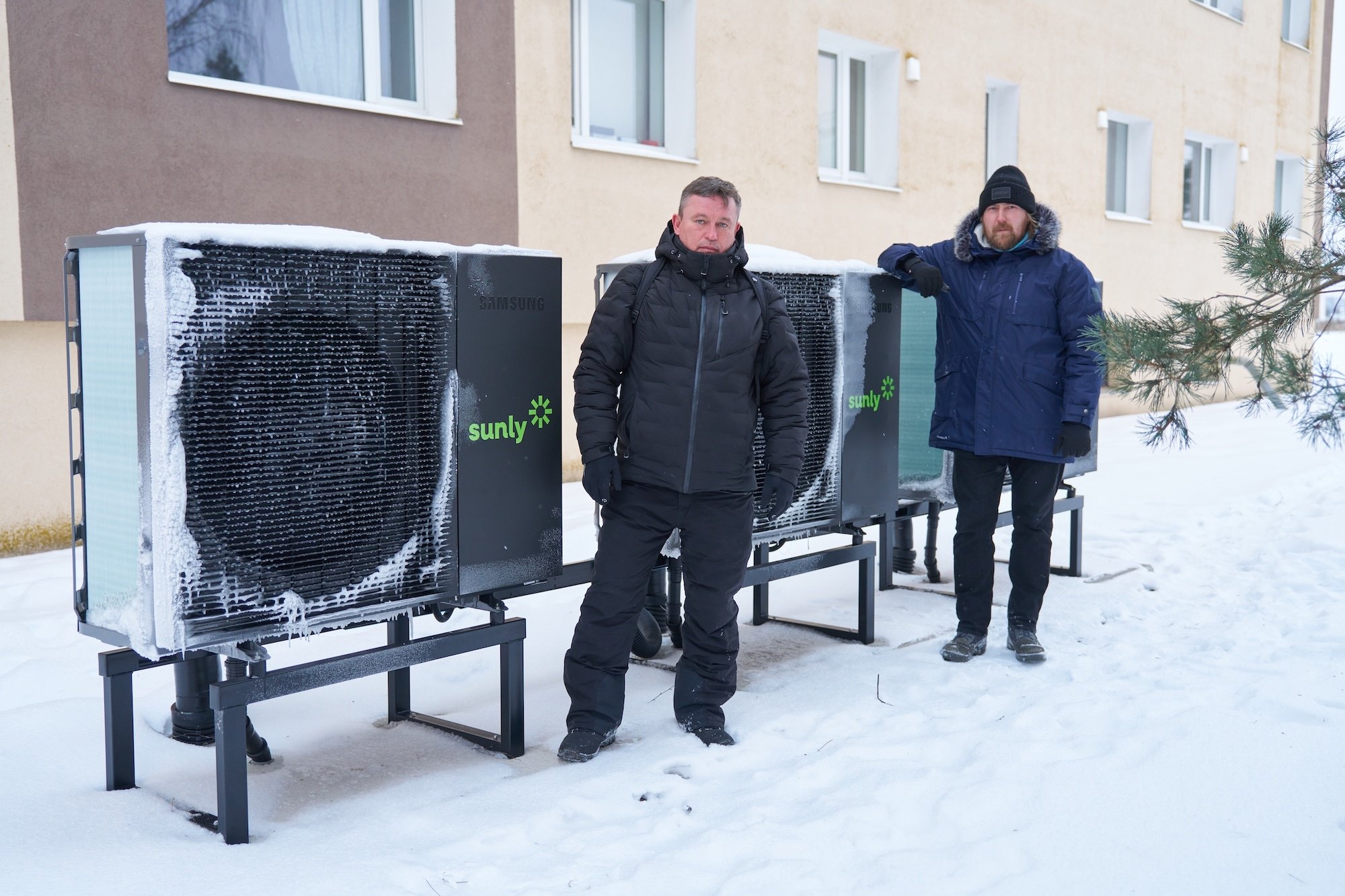 Märja kaks kortermaja vabanesid kallist kaugküttest Sunly abil