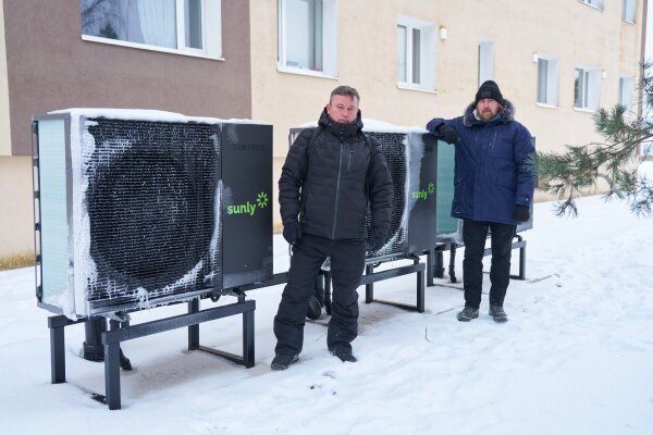 Märja kaks kortermaja vabanesid kallist kaugküttest Sunly abil